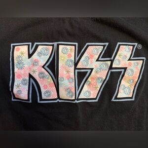 KISS Oversized Crop with Embroidered Flowers Size 11-13